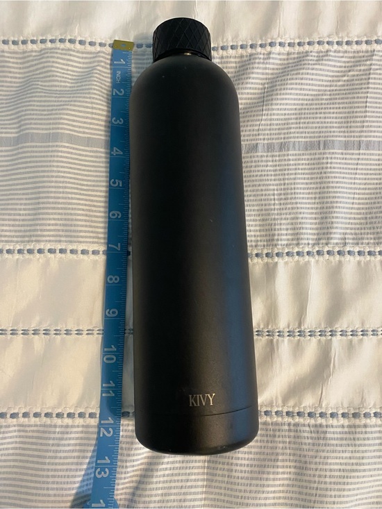 kivy Other - KIVY Matte Black Stainless Steel Water Bottle - Insulated